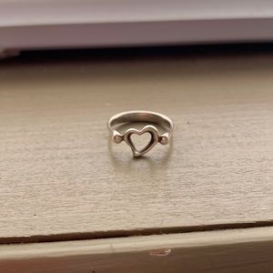 Tiffany and Co heart shaped ring. Was worn for about a year